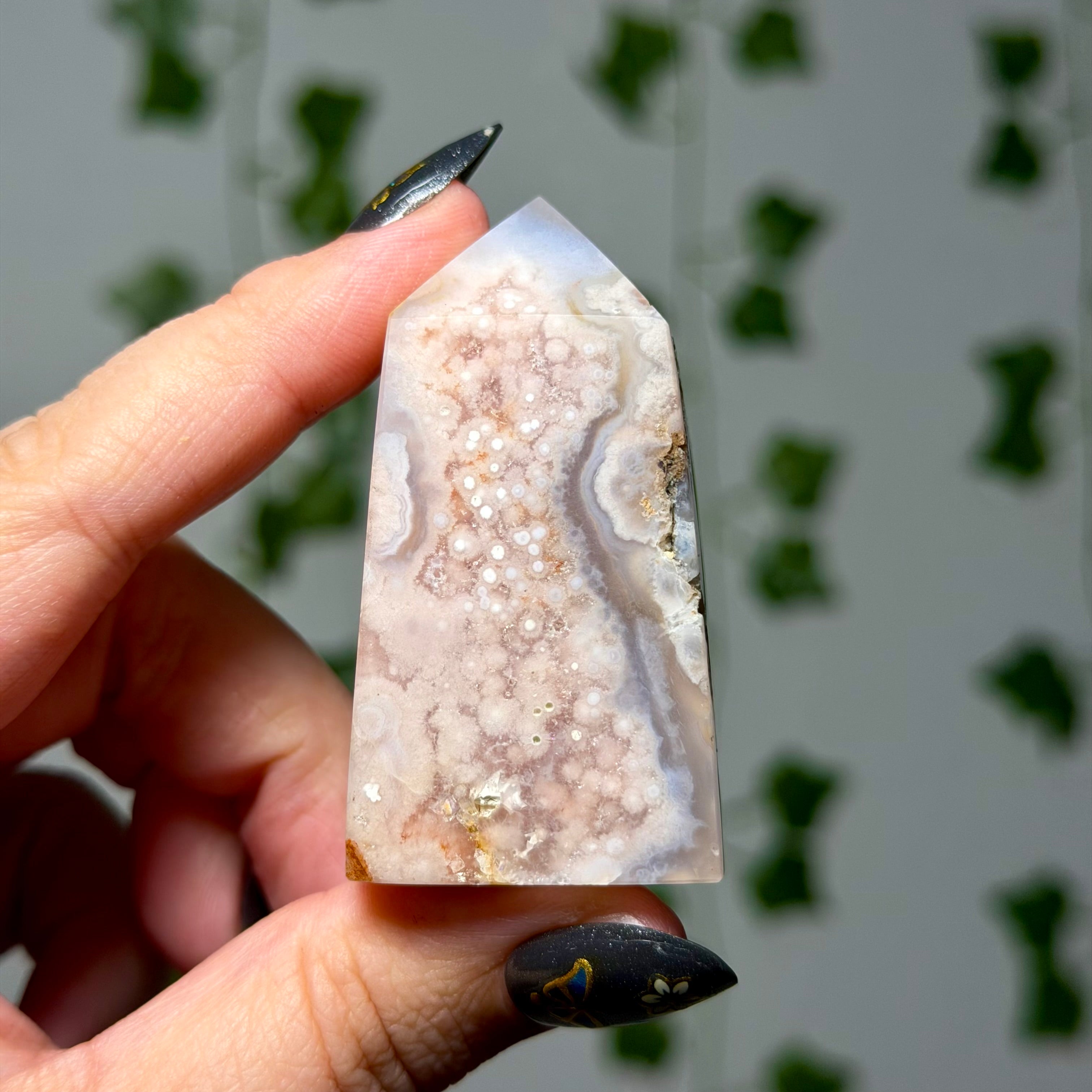 Small Flower Agate Towers- You Choose!