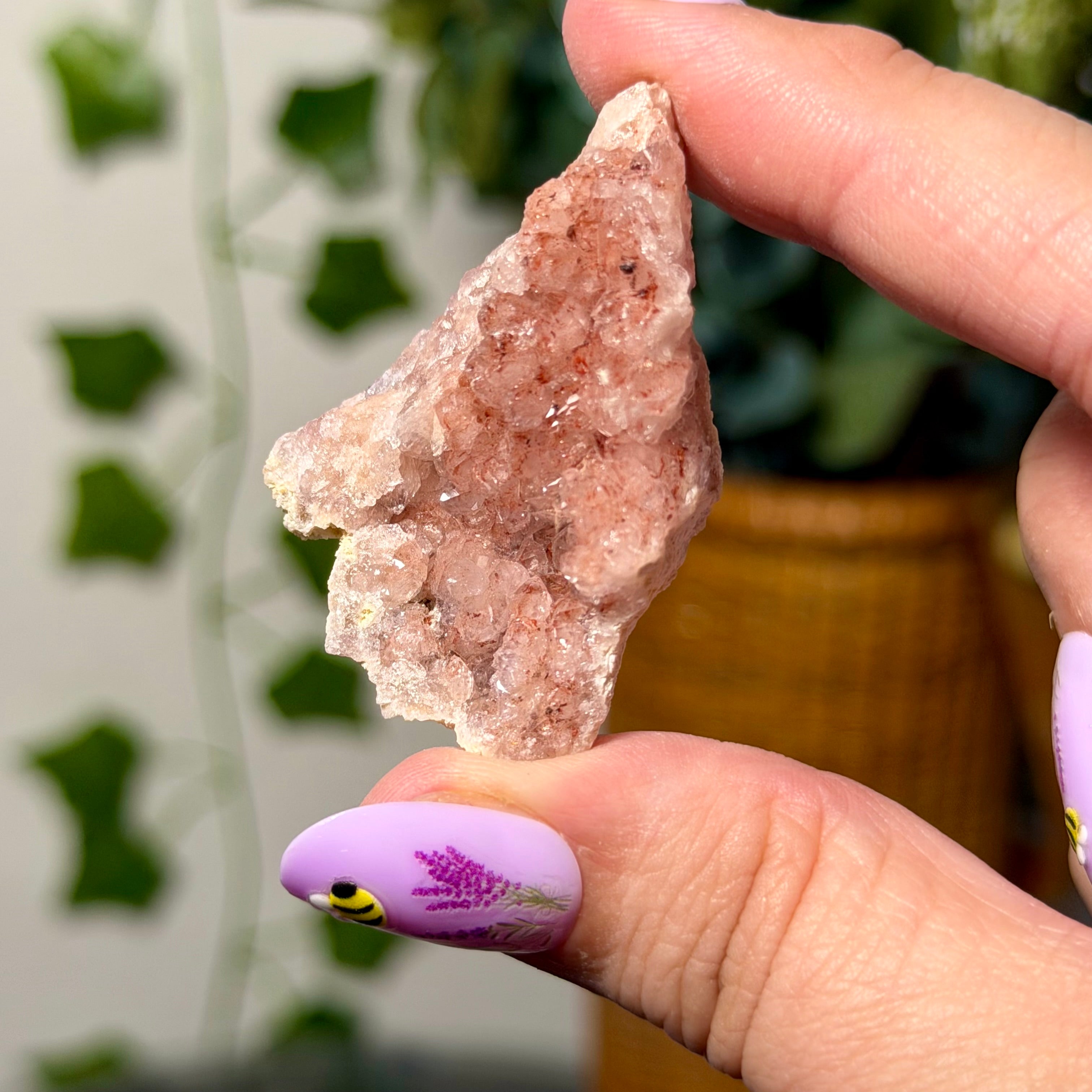 You Choose-Small Pink Amethyst Clusters