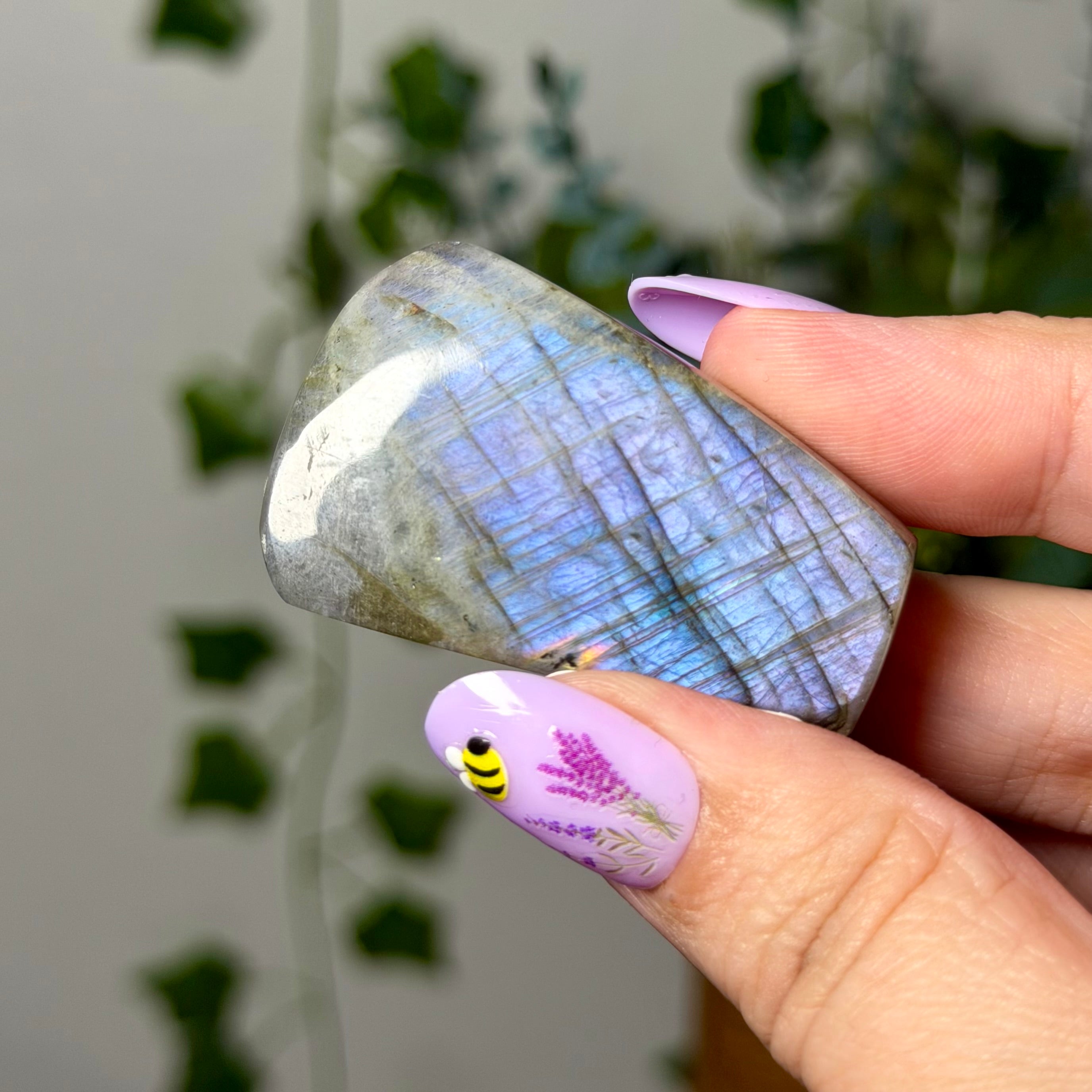 Mini Light Blue Labradorite 6A