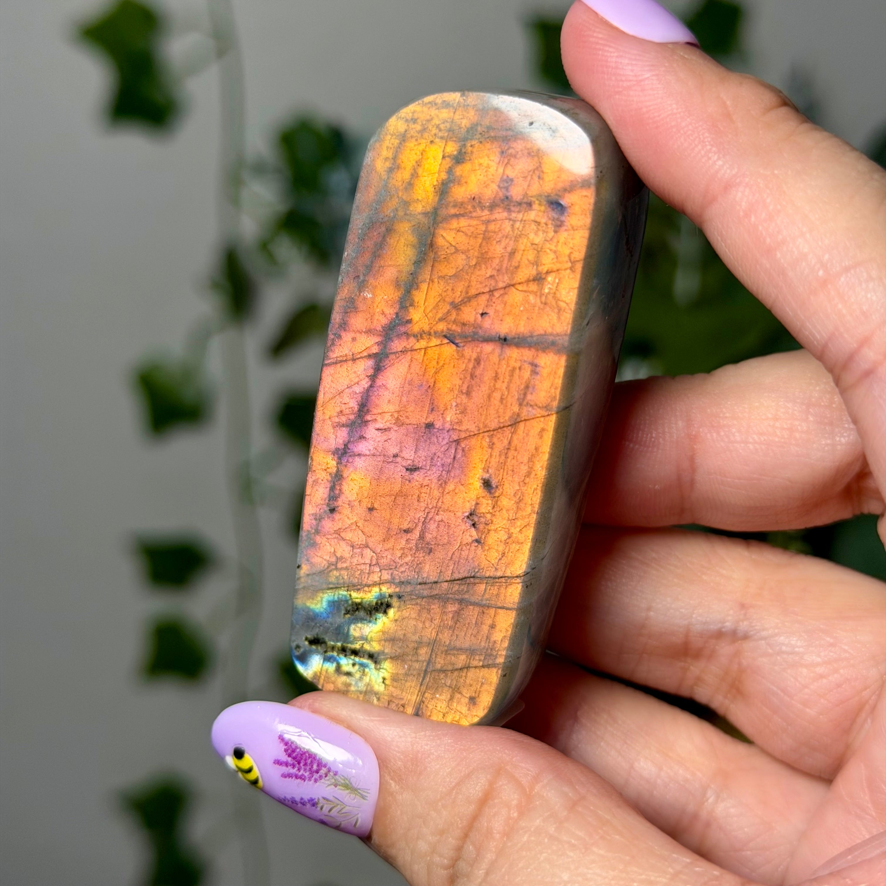 Orange Labradorite 14A