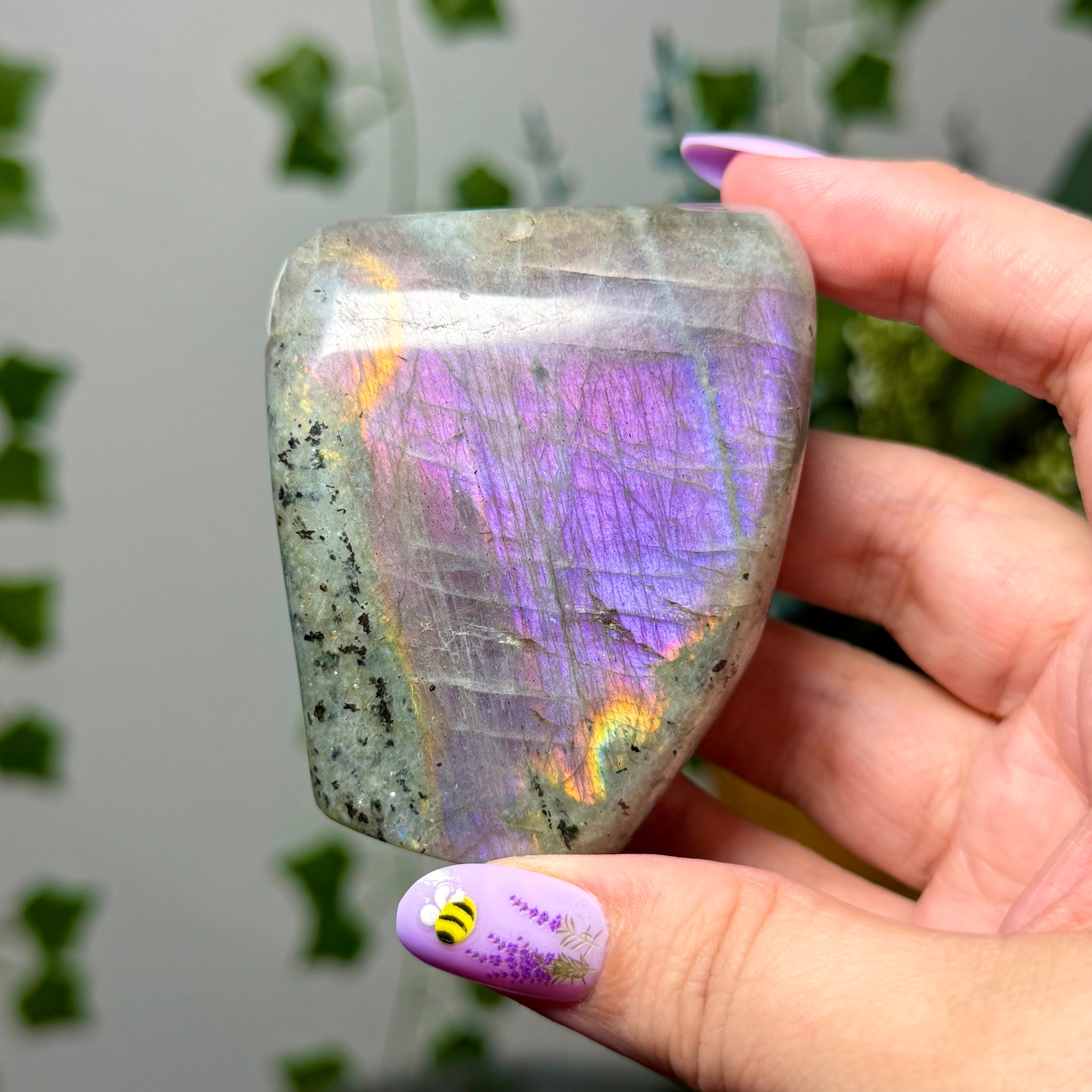 Purple Labradorite Freeform 35C