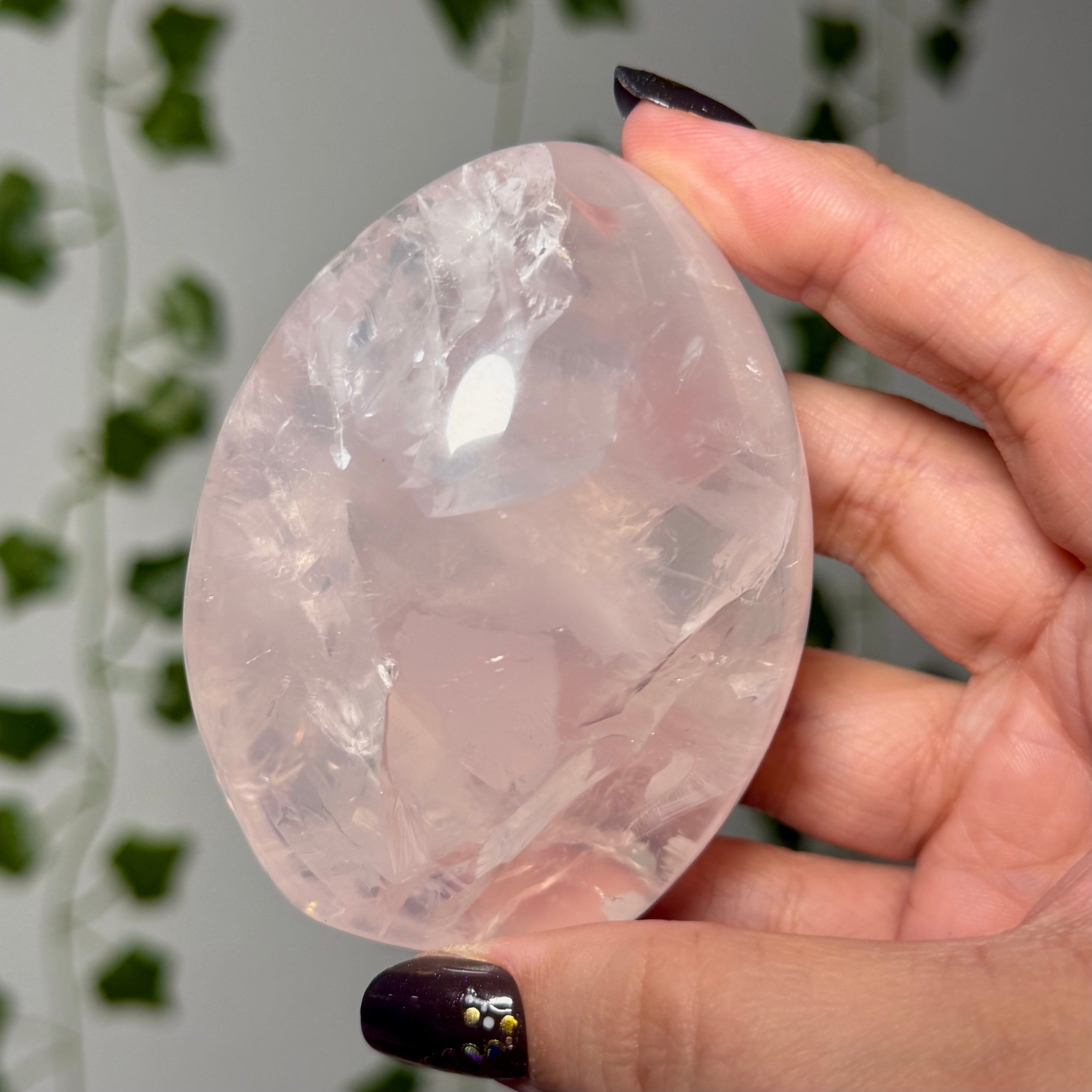Rose quartz with star freeform 65