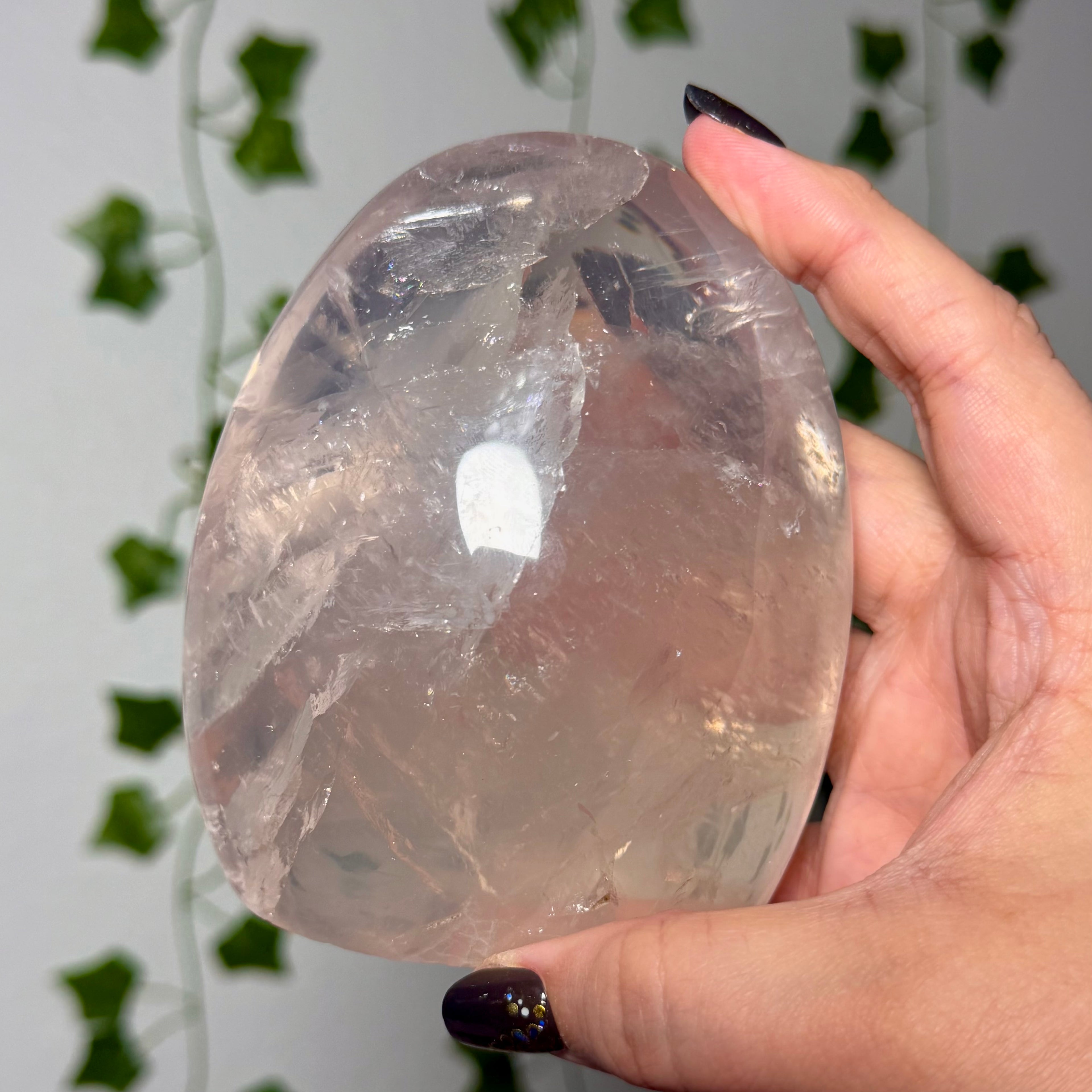 Rose quartz with star Freeform 77