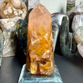 Rose Quartz Golden Healer Tower