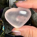 Rose Quartz Heart with asterism 12B