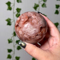 Pink Amethyst Sphere 150