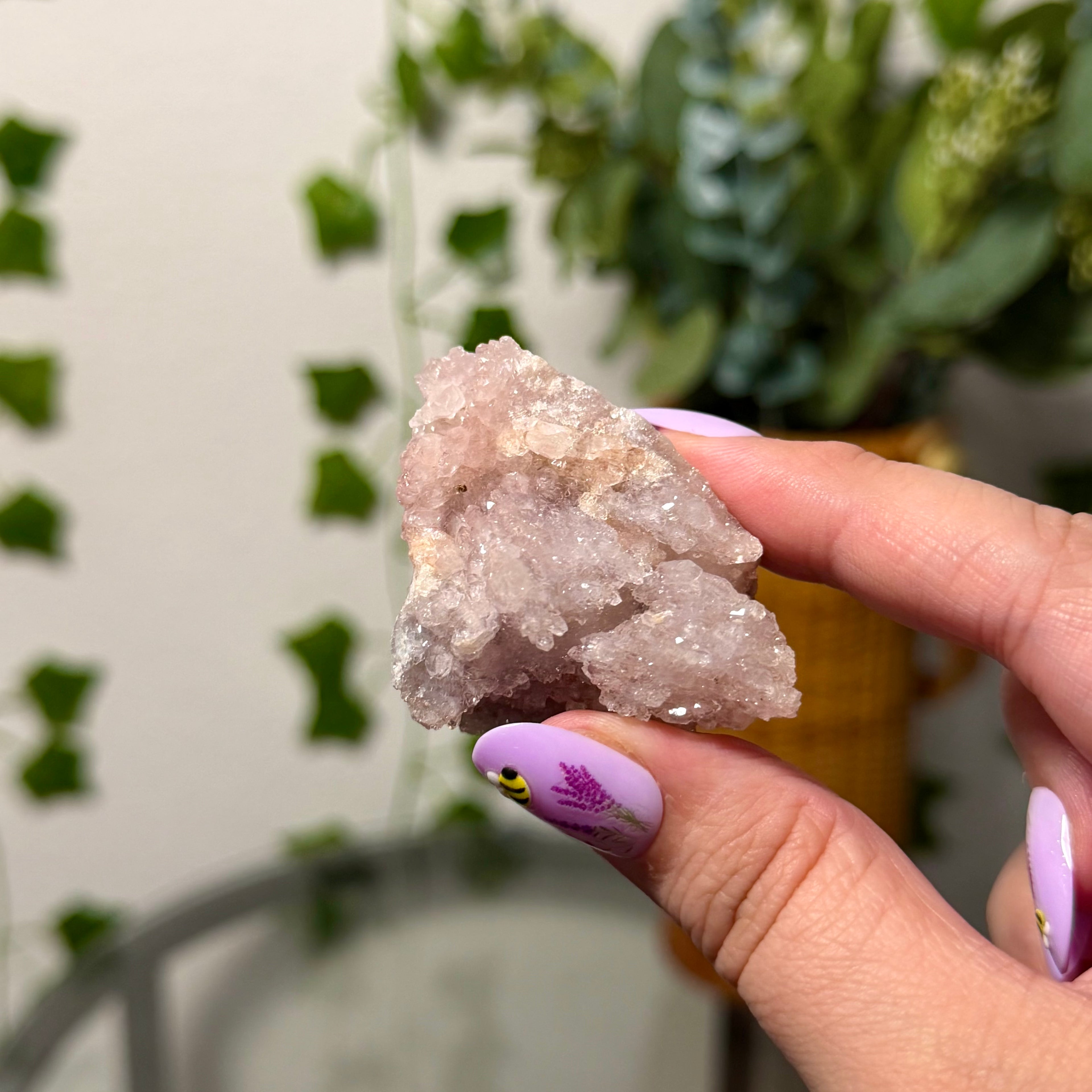 You Choose-Small Pink Amethyst Clusters