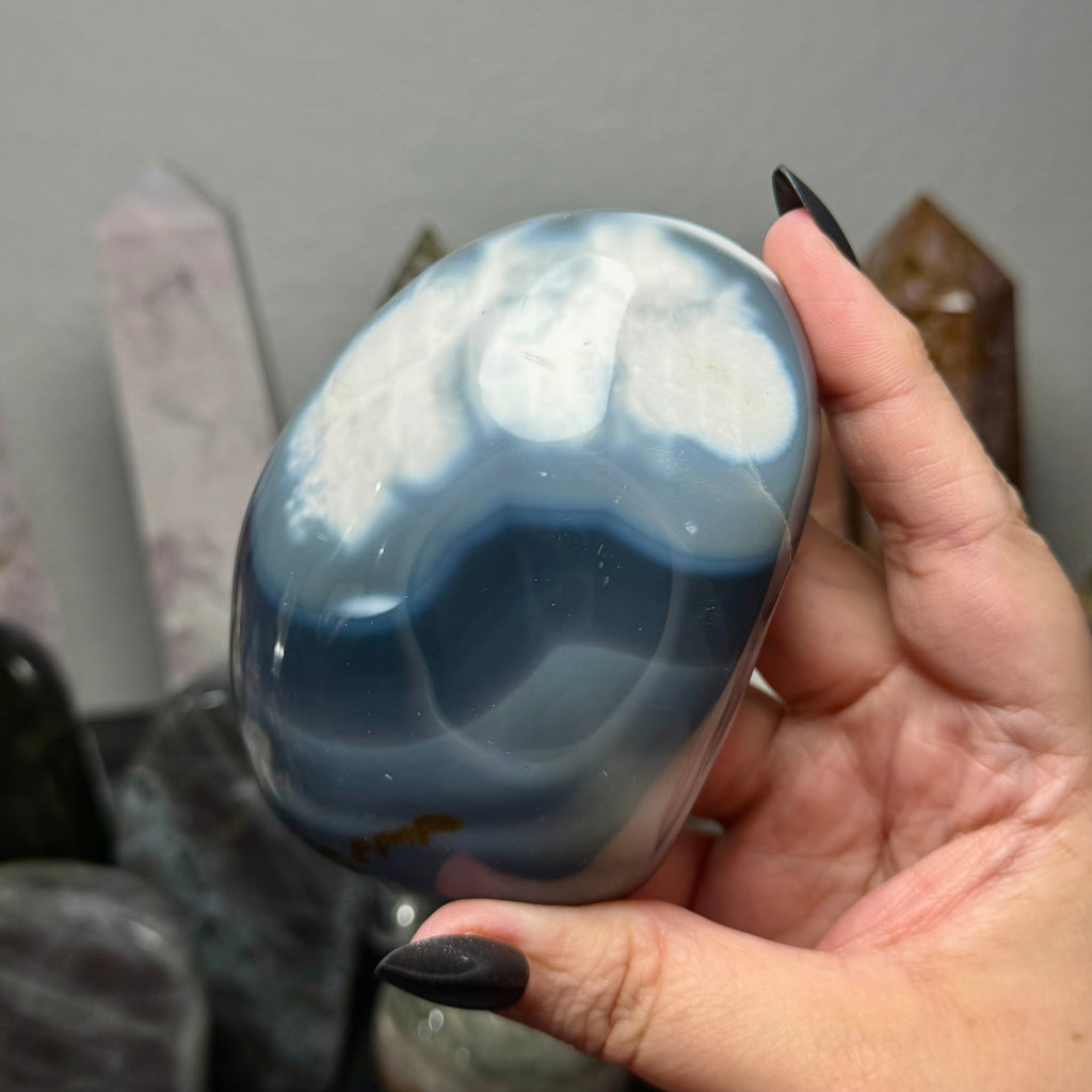 Orca Agate Freeform