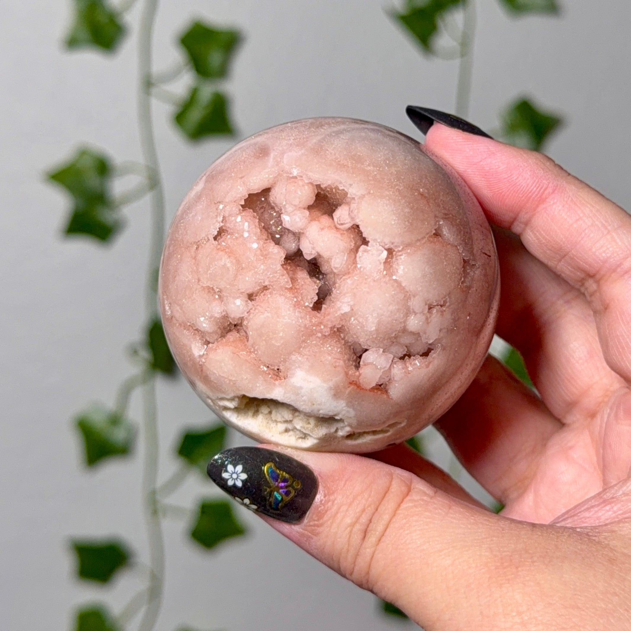 Pink Amethyst Sphere 60A