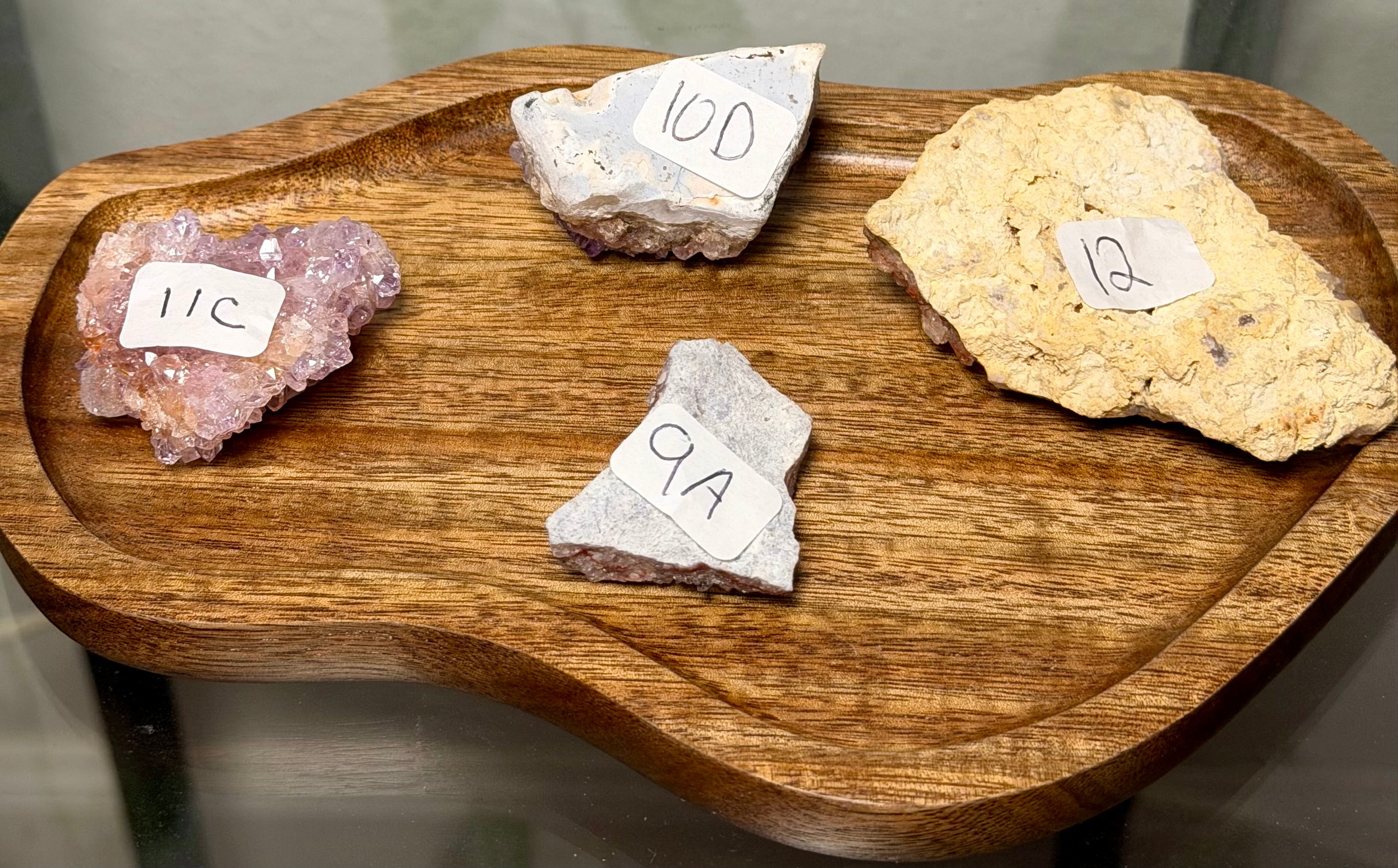 You Choose-Small Pink Amethyst Clusters