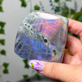 Pink and Purple Labradorite Freeform 36