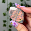 Pink Orange Labradorite 8F