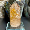 Rose Quartz Golden Healer Tower
