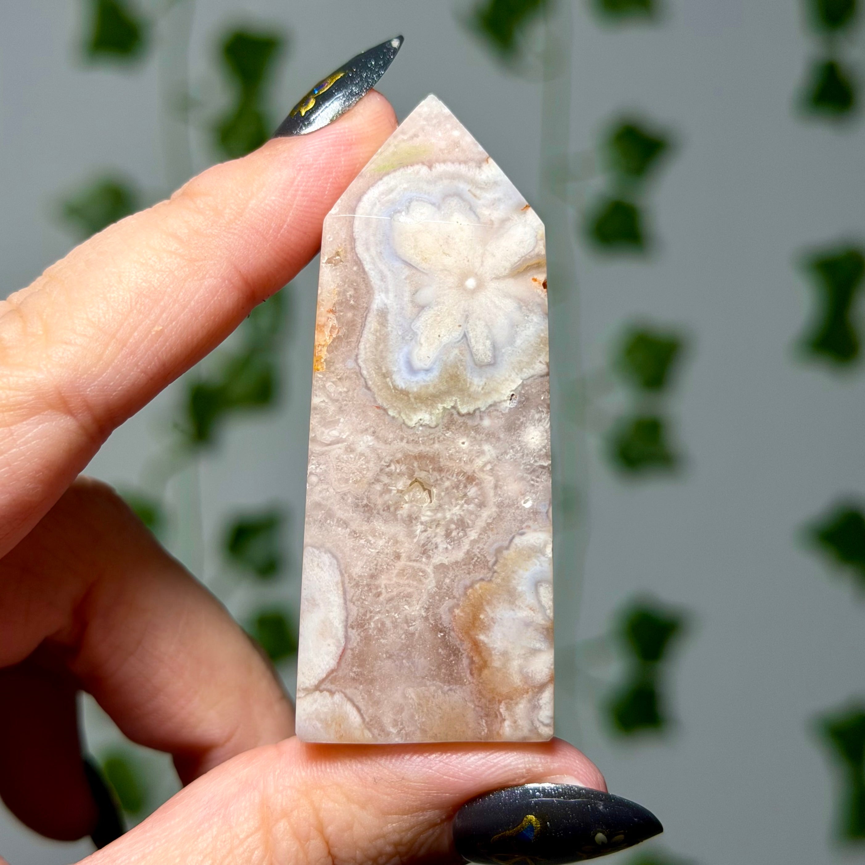 Small Flower Agate Towers- You Choose!
