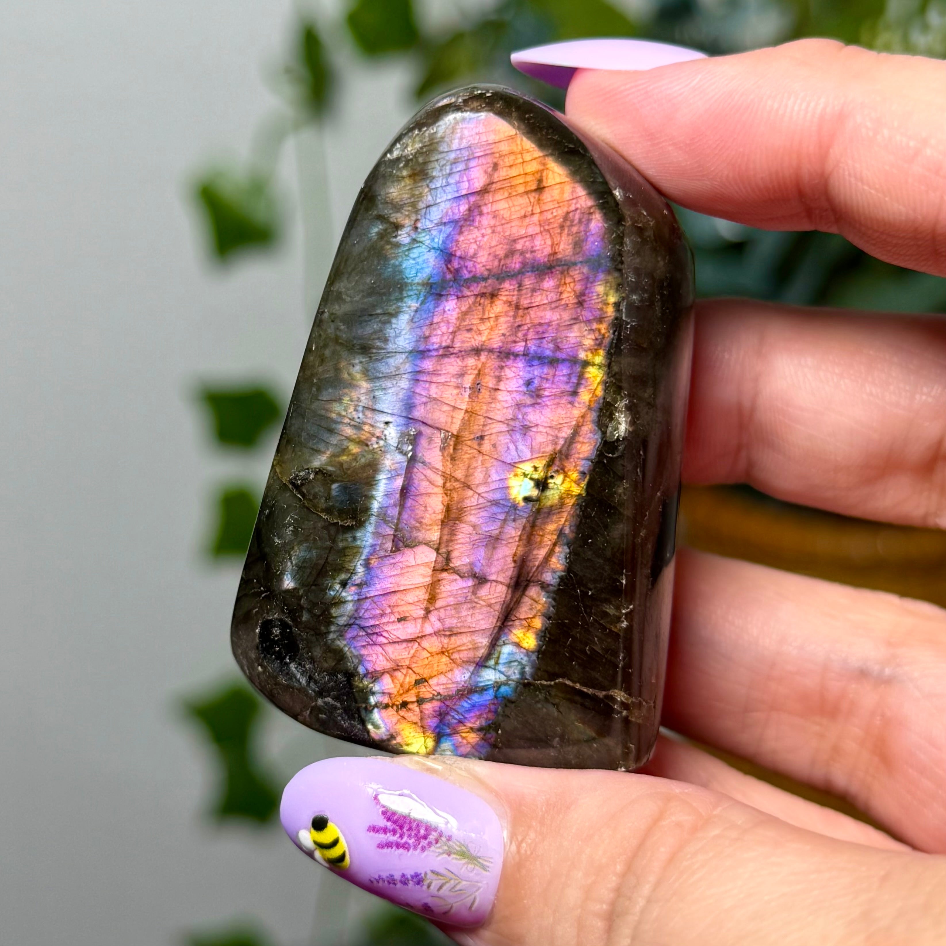 Pink Labradorite Freeform 18