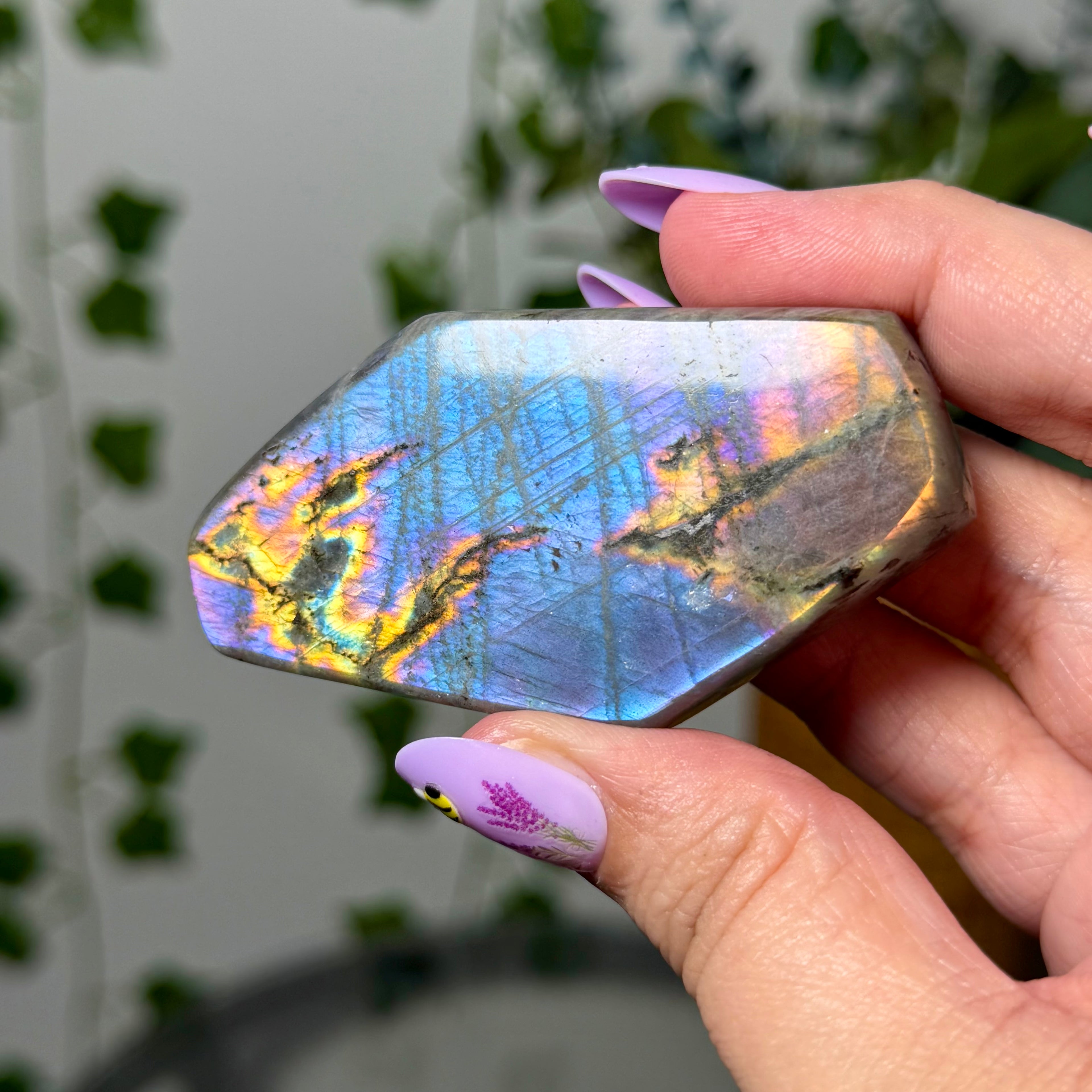 Blue Rainbow Labradorite 16D