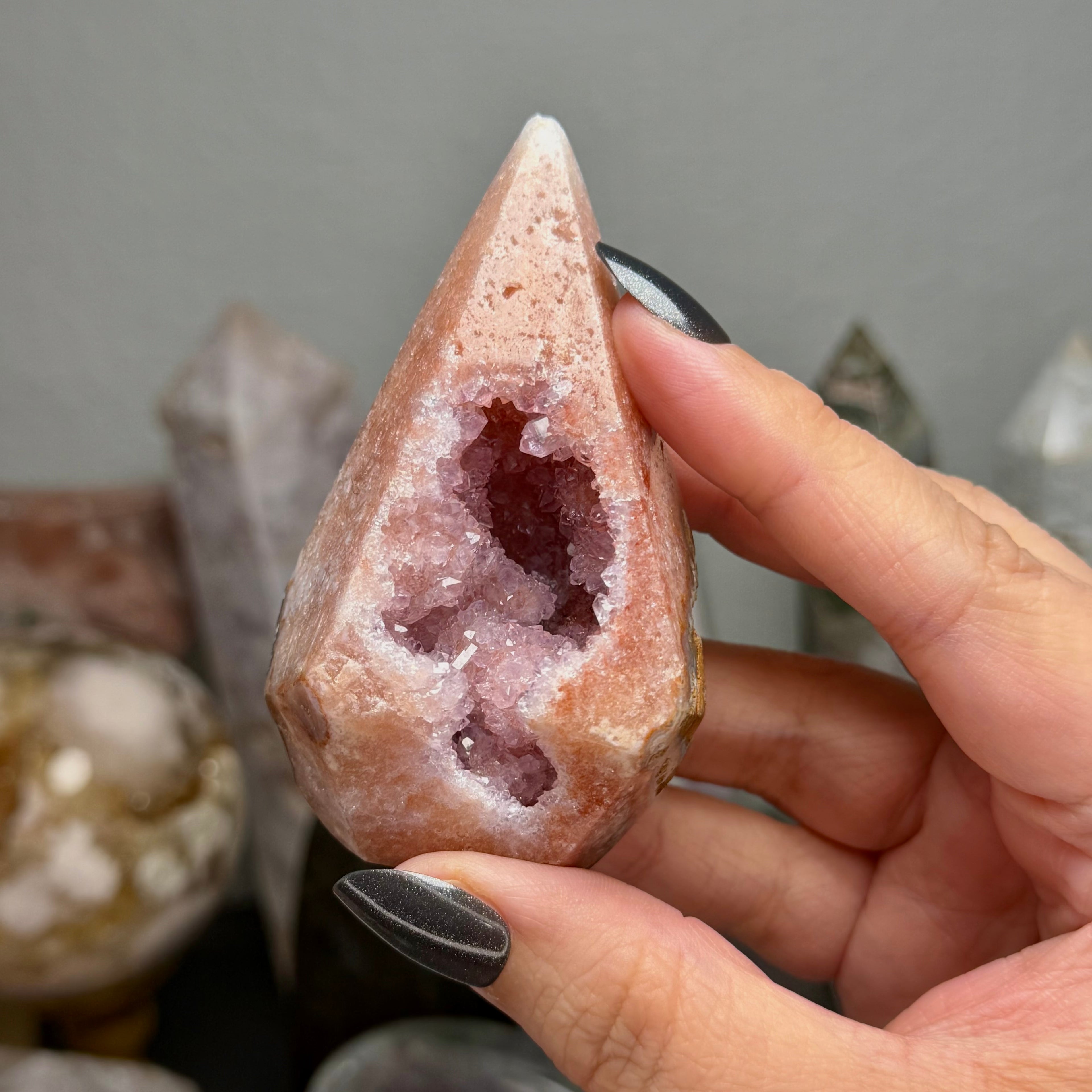 Pink Amethyst Freeform 40