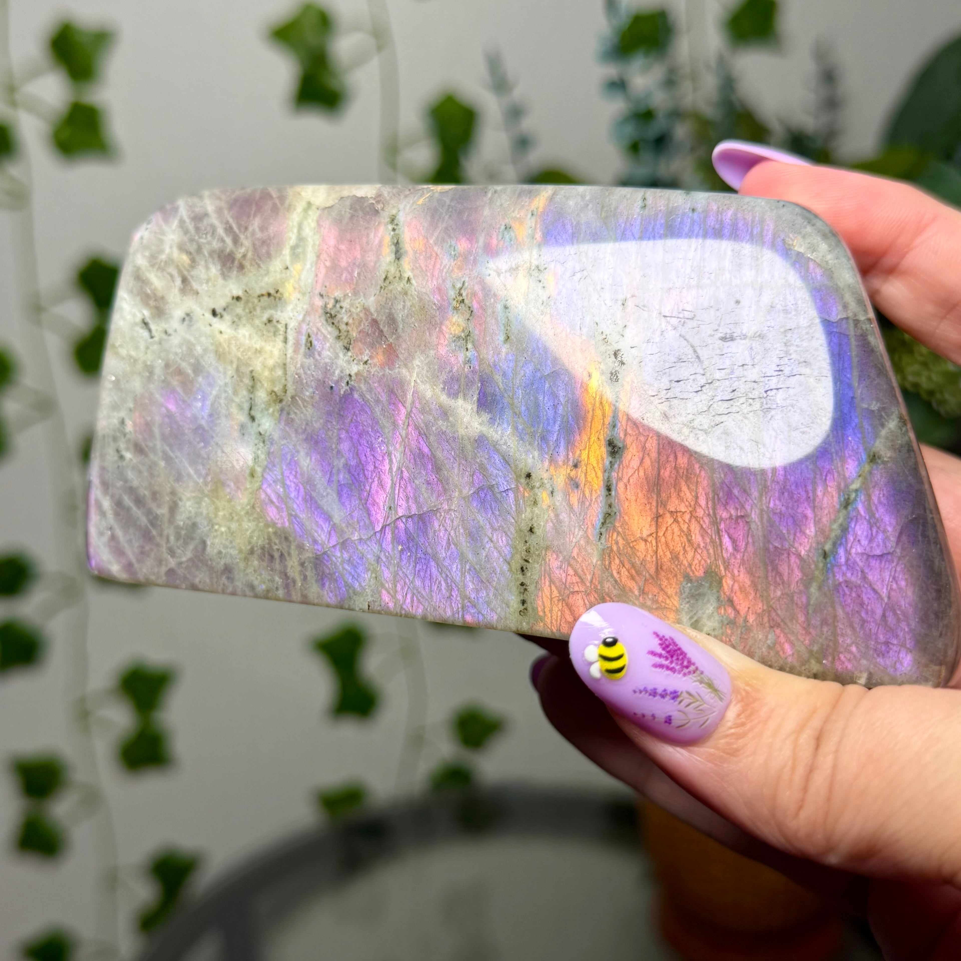 Sunset Flash Labradorite Freeform 65