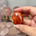 Carnelian Palm Stone 9a