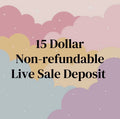 Live sale deposit