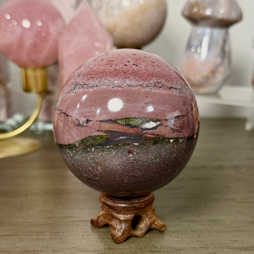 Ocean Jasper Sphere