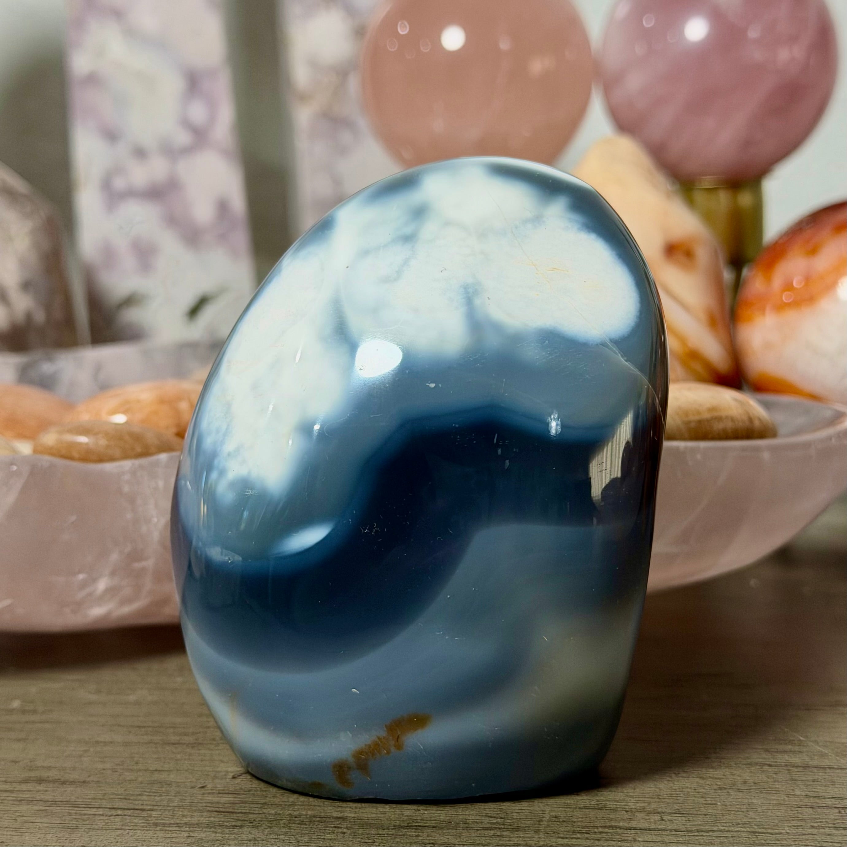 Orca Agate Freeform