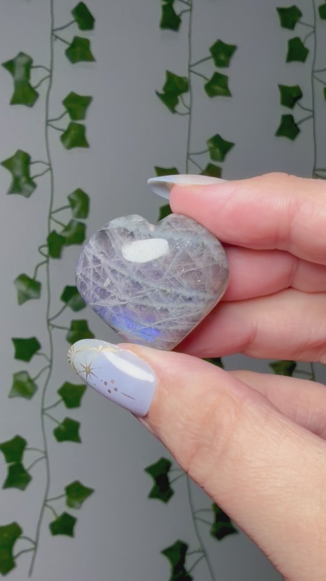 Mini labradorite hear 6C