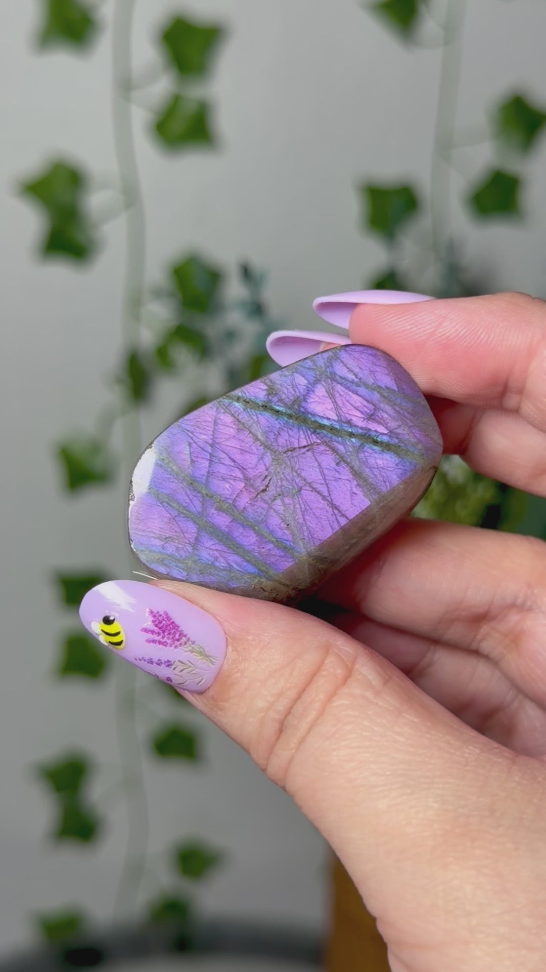 Purple Labradorite 8D