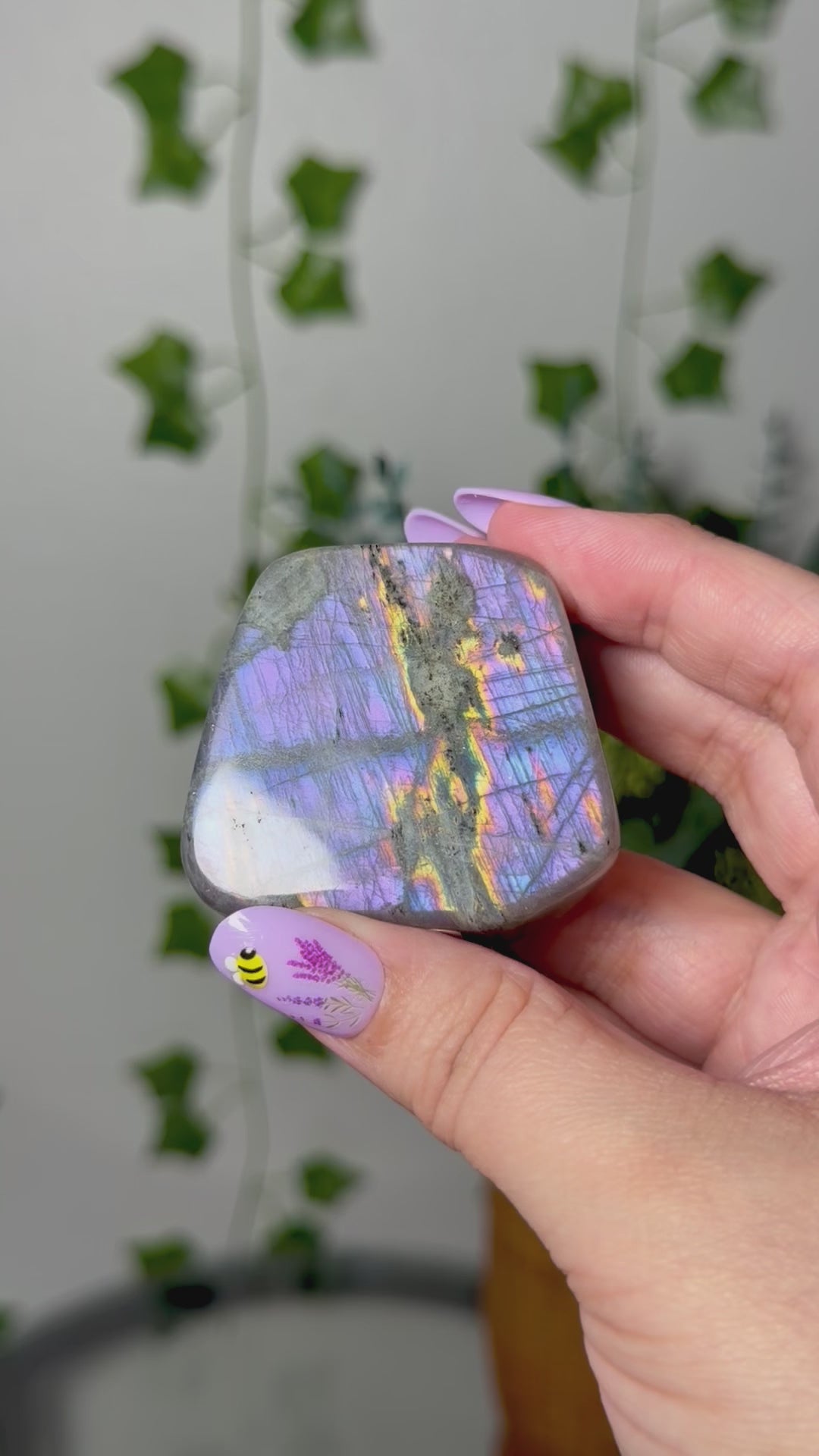 Purple Blue Labradorite 16B