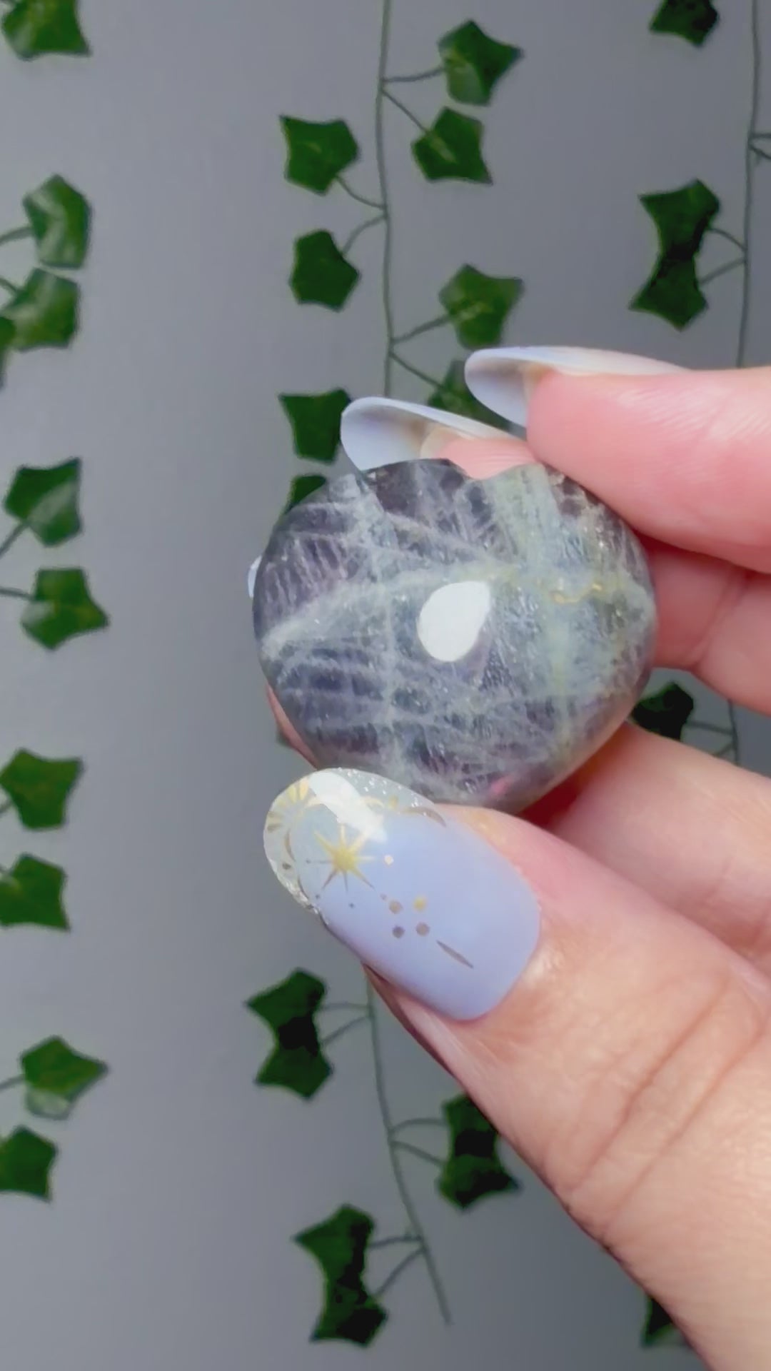 Mini labradorite heart 6G