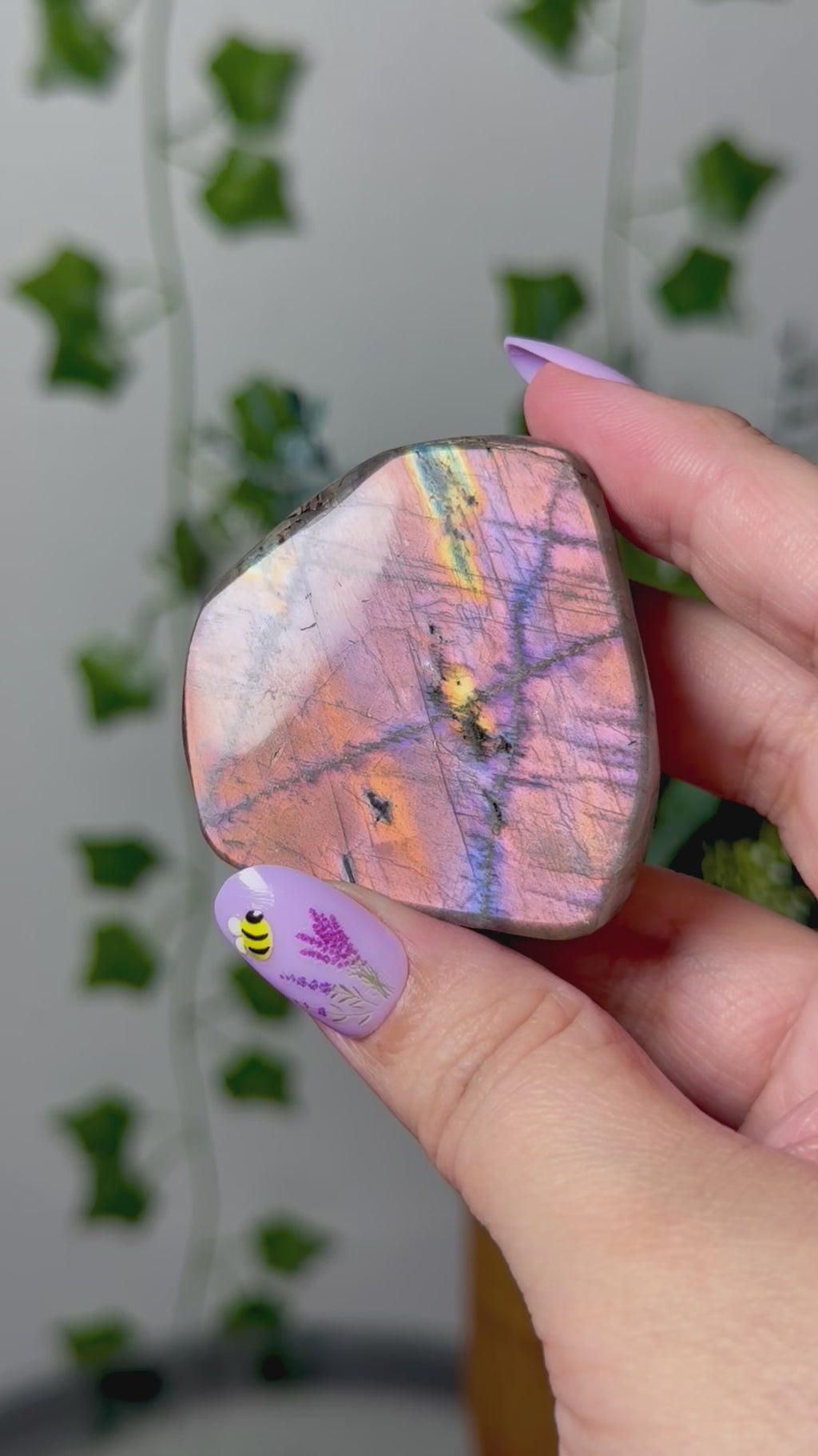 Pink Labradorite 14B