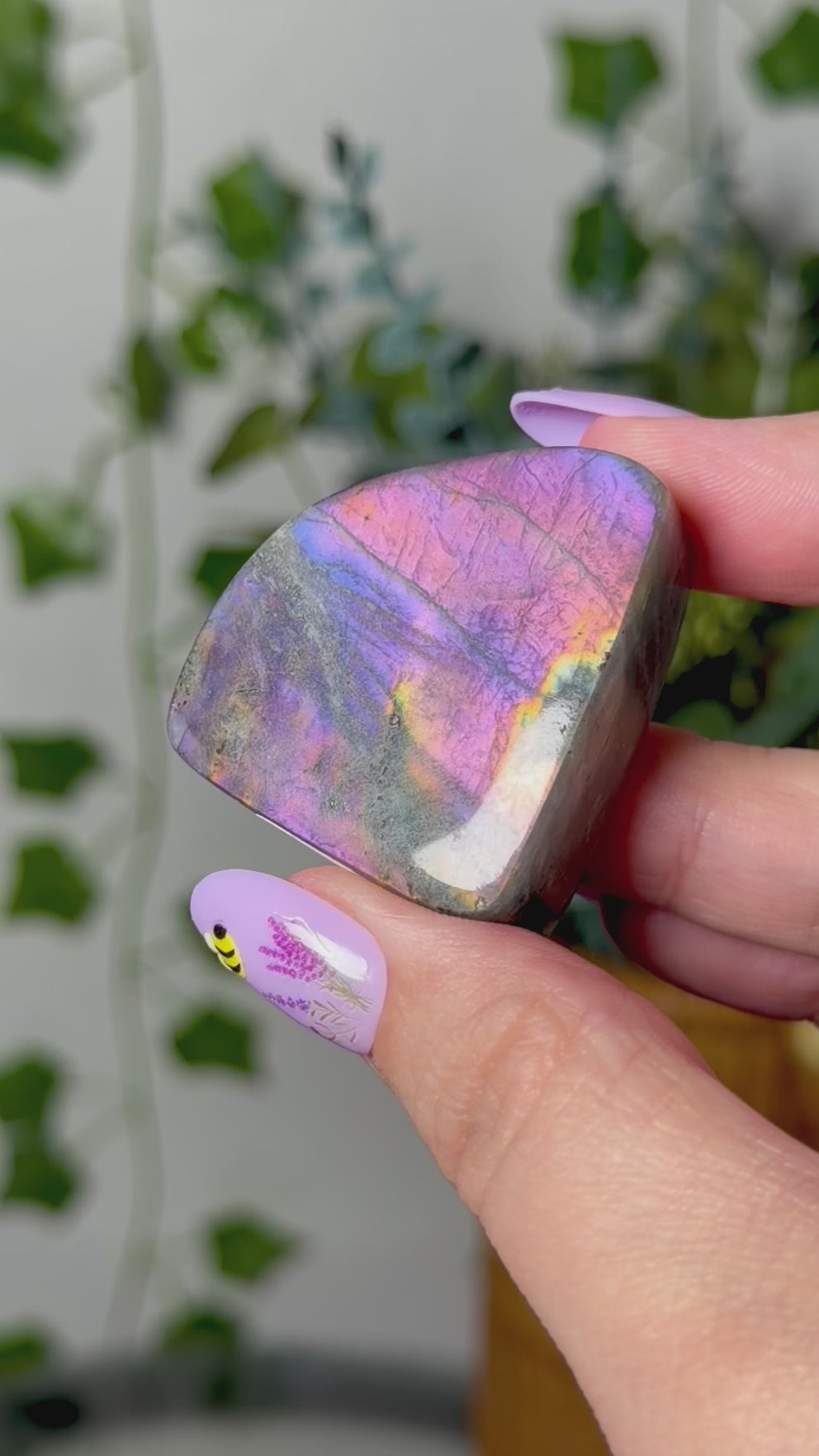 Pink Labradorite 10H