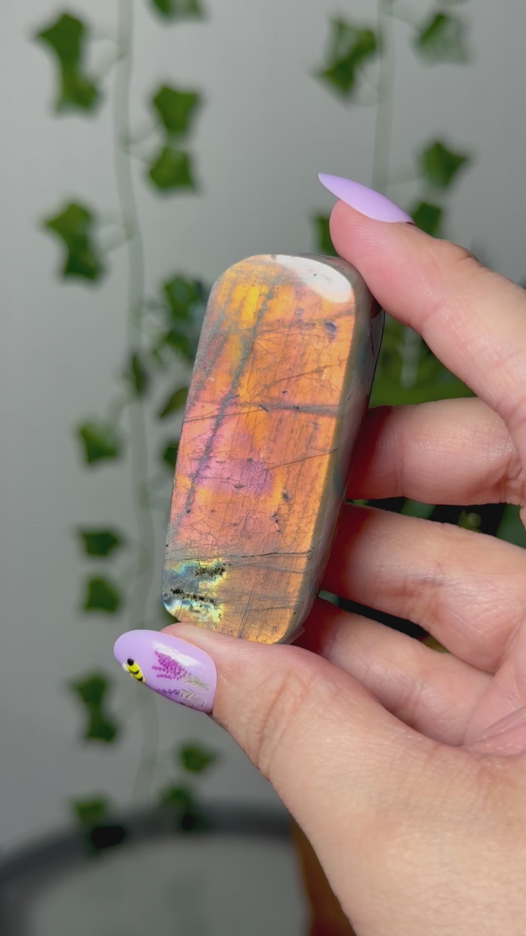 Orange Labradorite 14A
