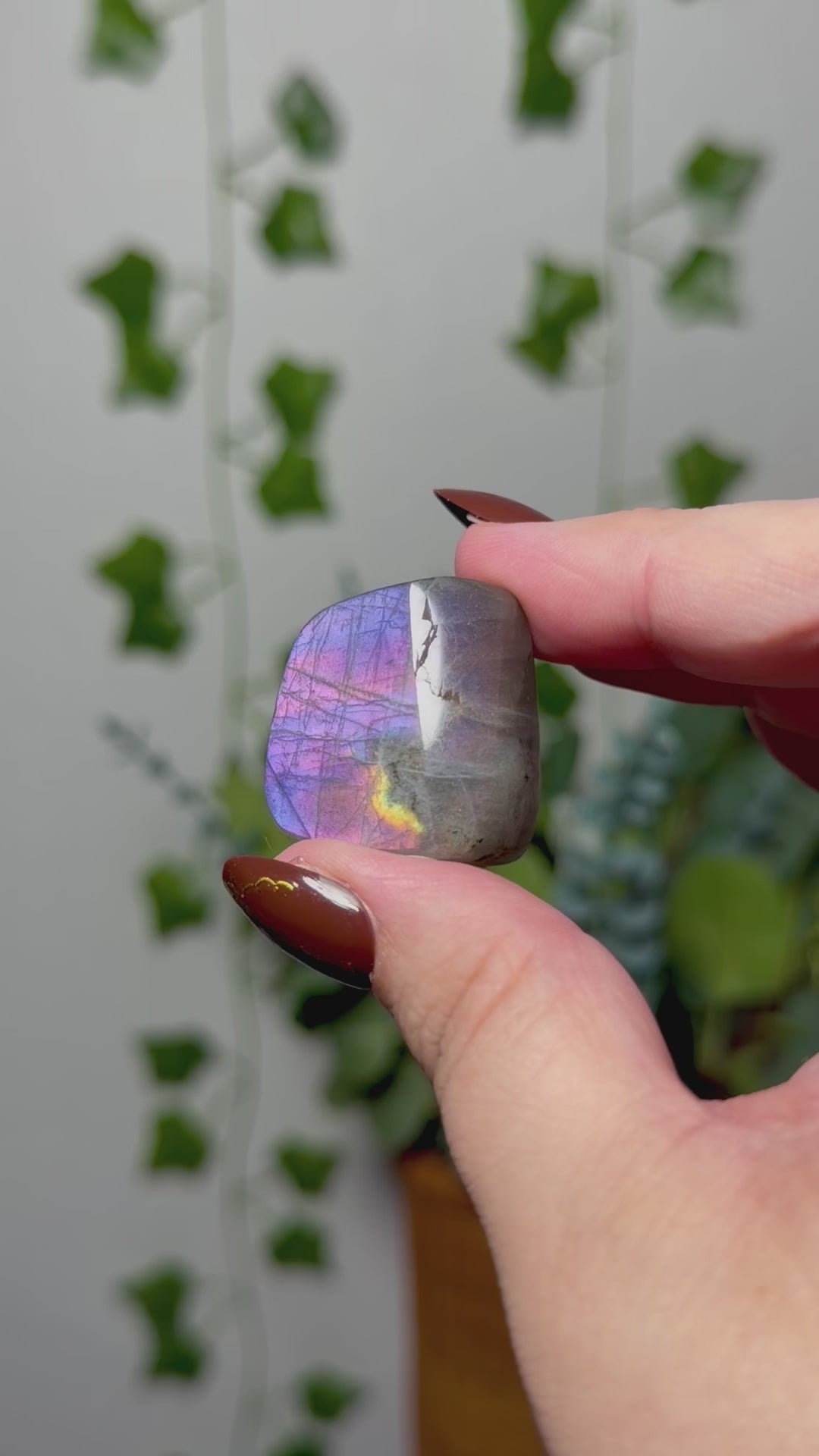 Purple Pink Labradorite 6N